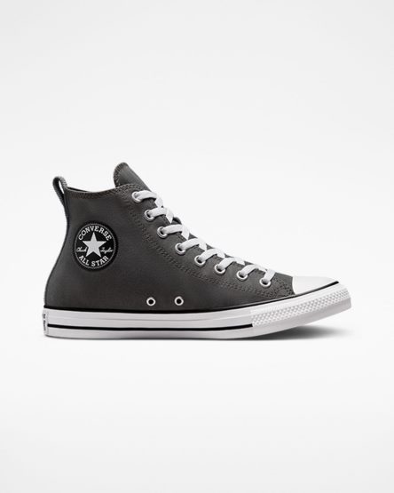 Tenisky Vysoke Converse Chuck Taylor All Star Woven Twill Damske Siva Čierne | SK RCDPI8